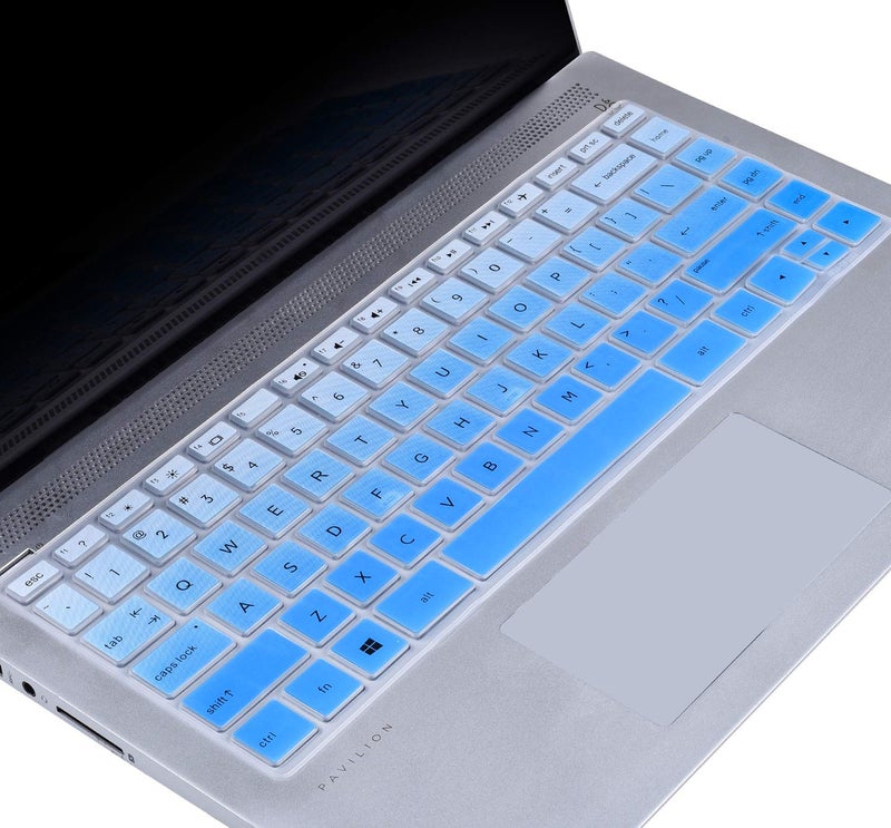 CaseBuy Keyboard Cover for HP 14 Laptop 14-dq0040nr/HP 14-dq/dh/dk 14-fq 14-cd/ce/cf 14-dq5009nr 14-dq6011dx 14-dq0760dx 14-dq0762dx 14-dq0703dx 14-dq0052dx dq5043cl dq0070nr dq0055dx - Image 5